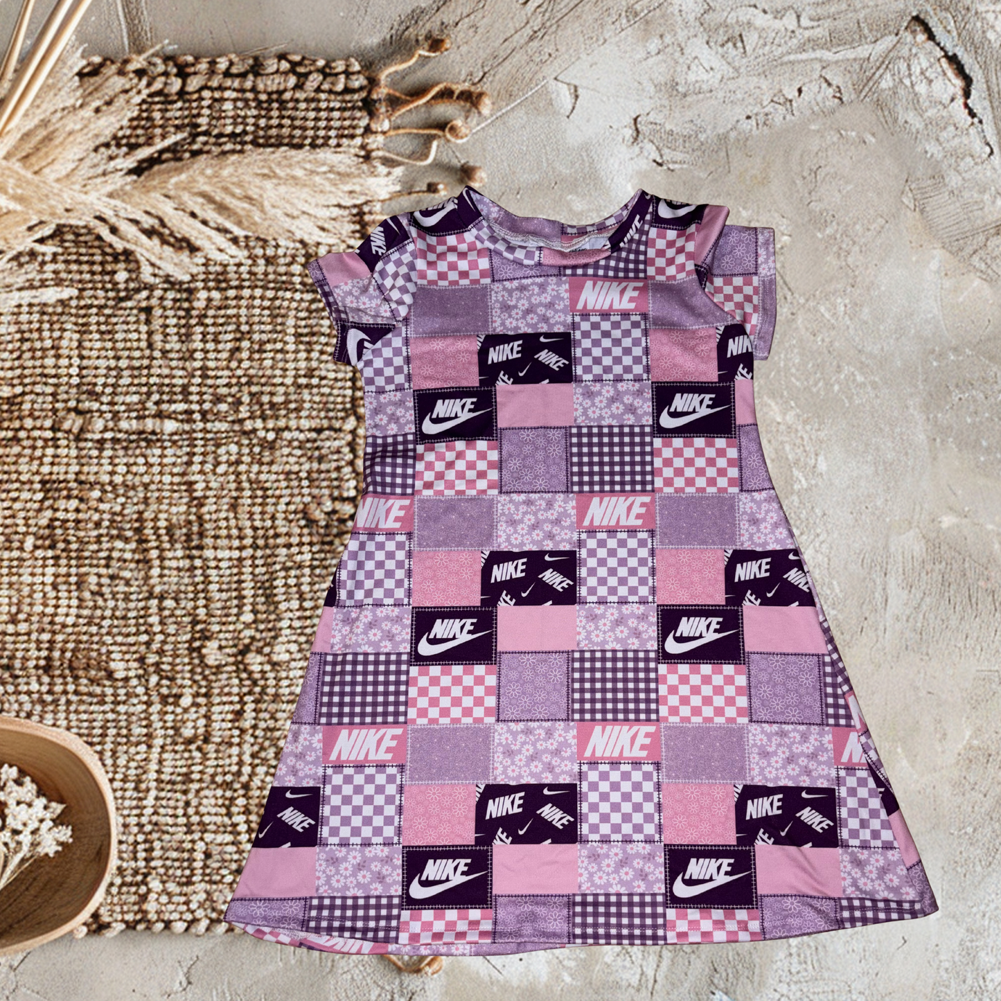 Checkmark t shirt dress (7/8)