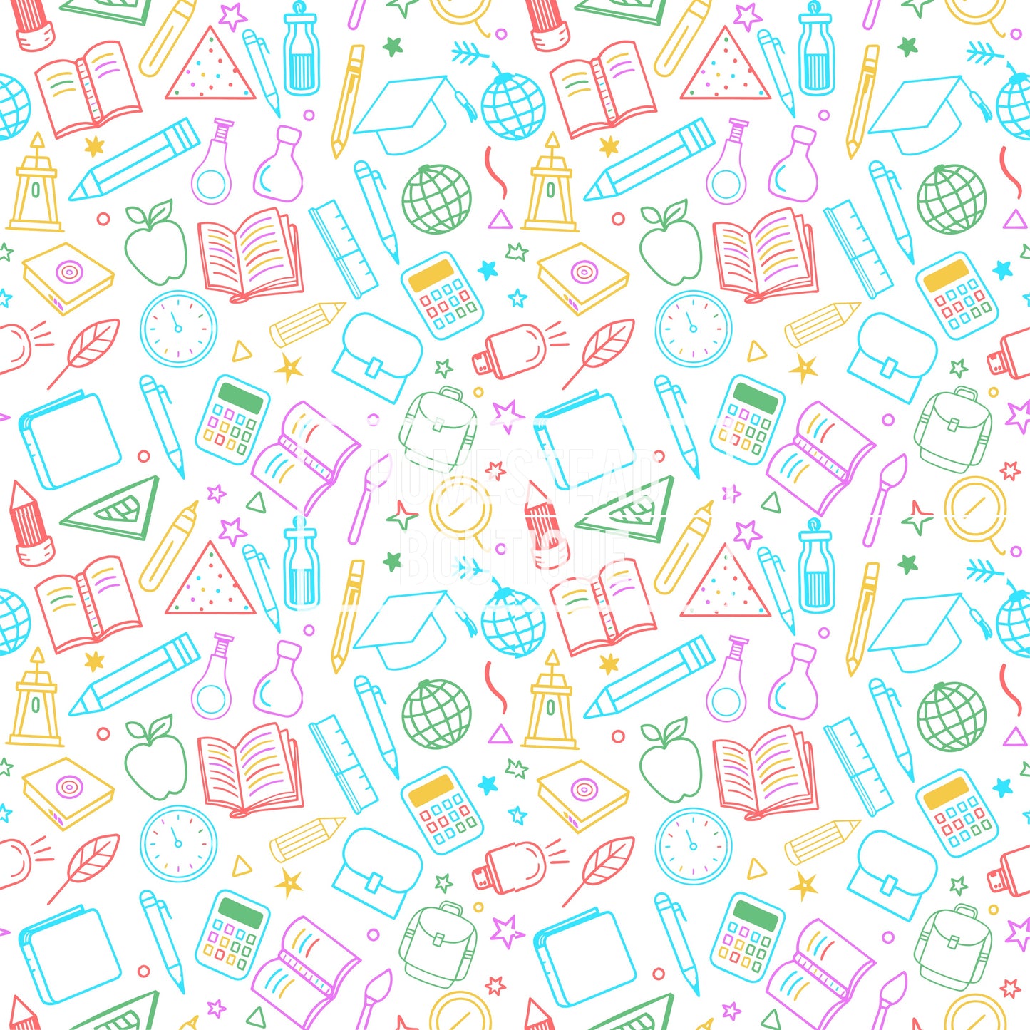 All things school seamless