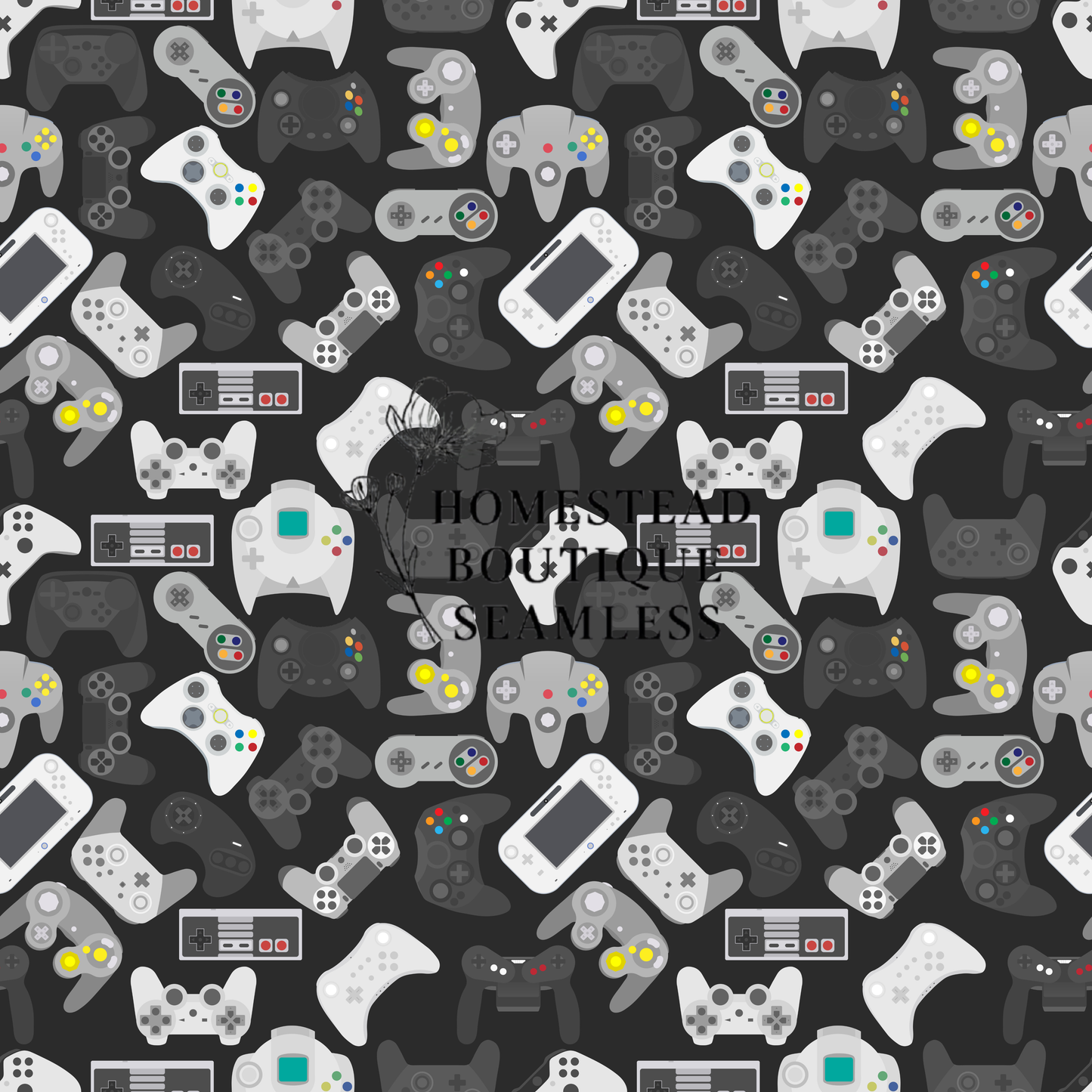 Dark gaming seamless