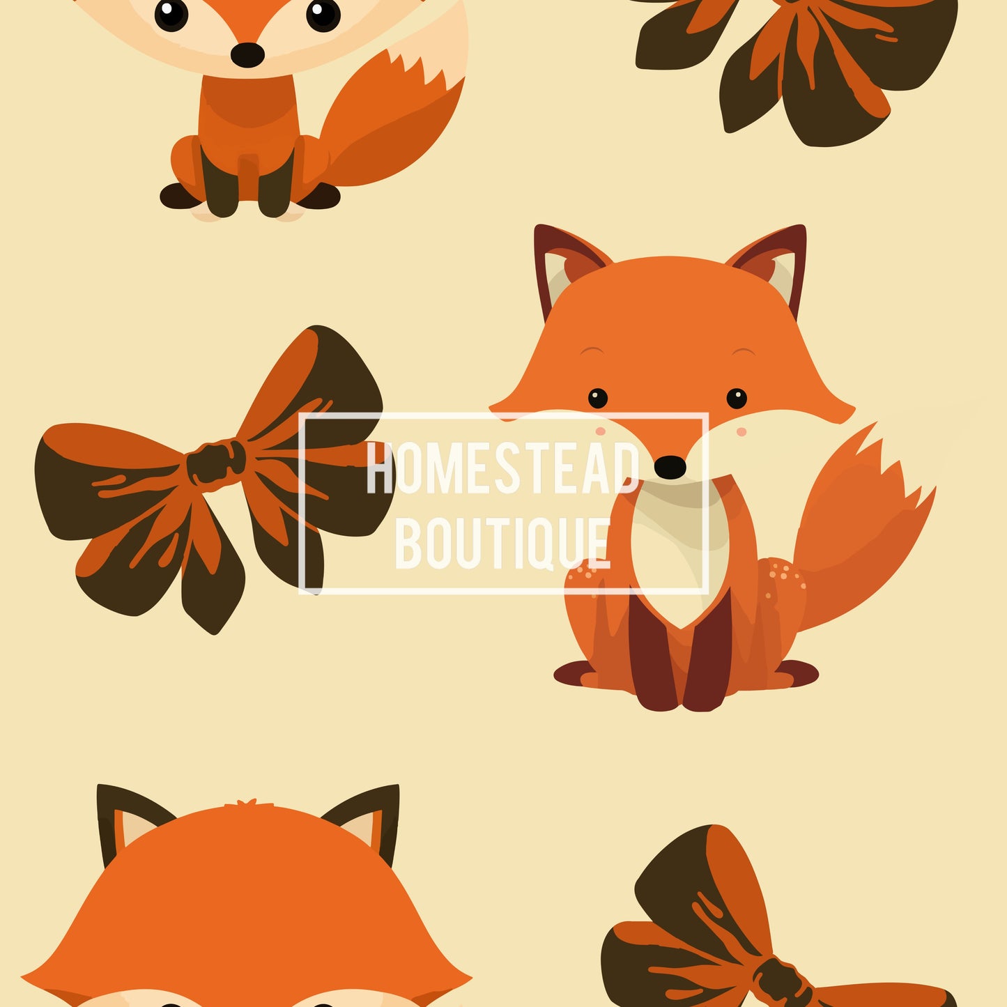 Fox bow seamless
