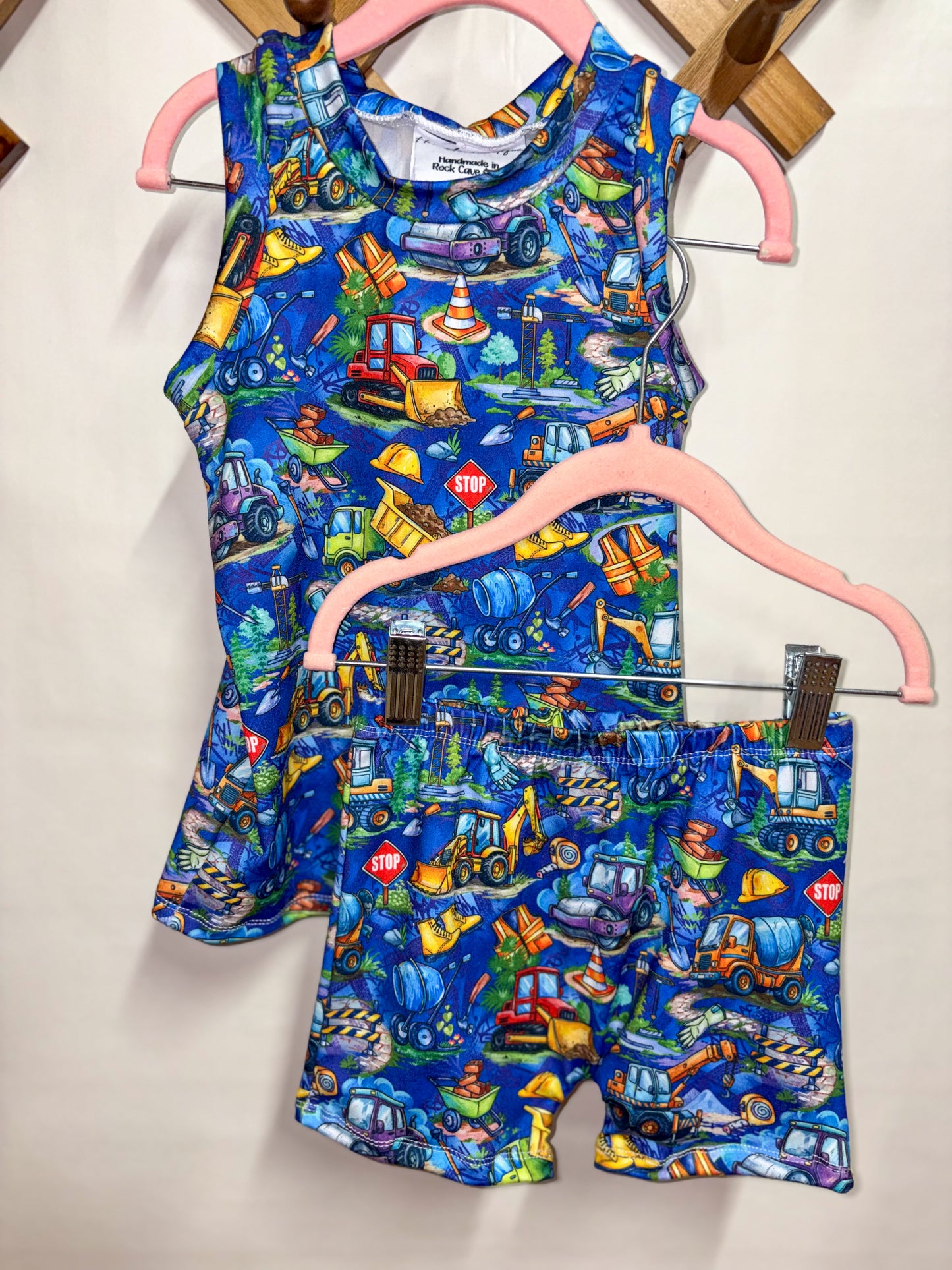 Construction racerback set (3t)