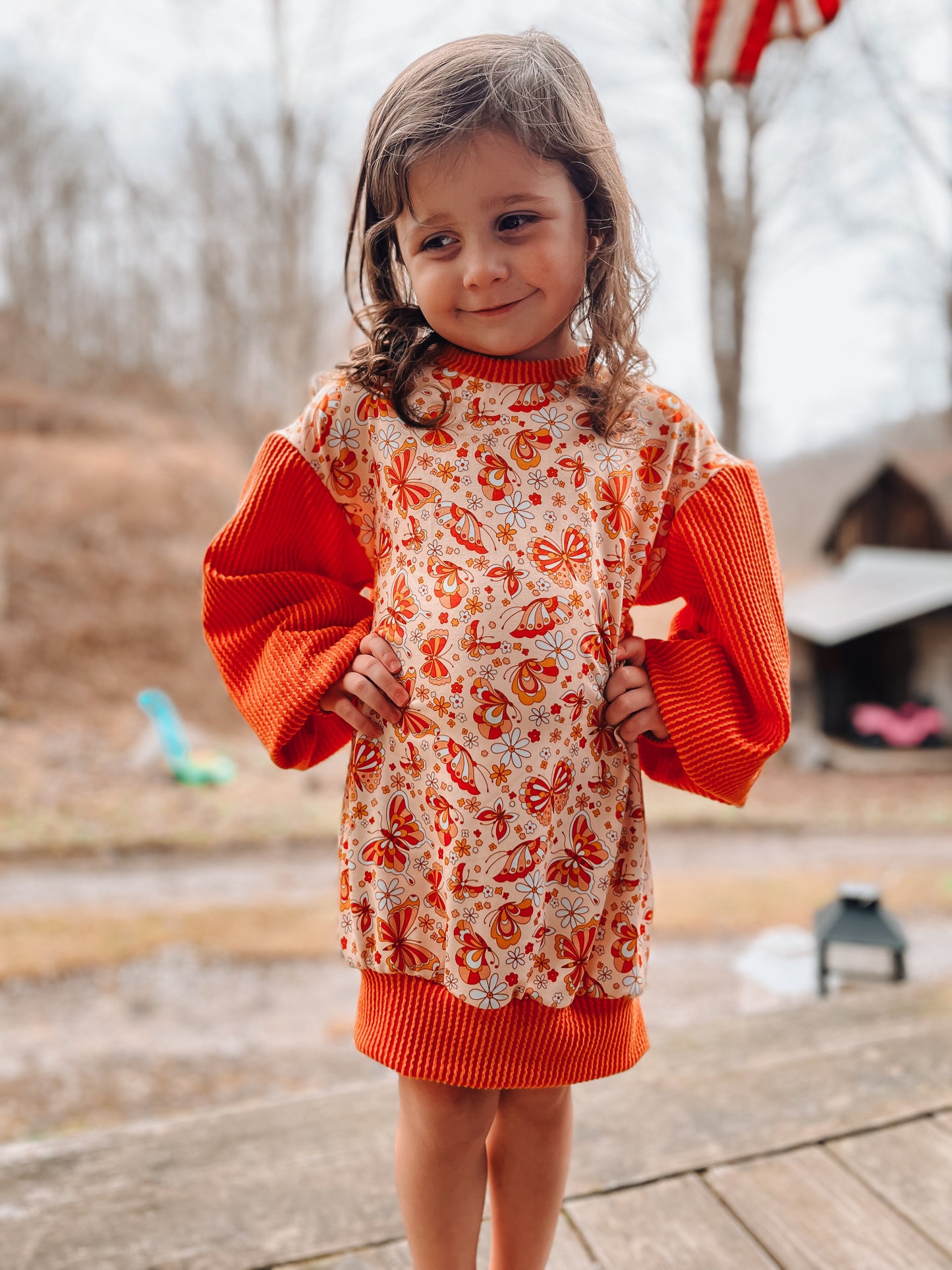 Tate sweater dress (drop)