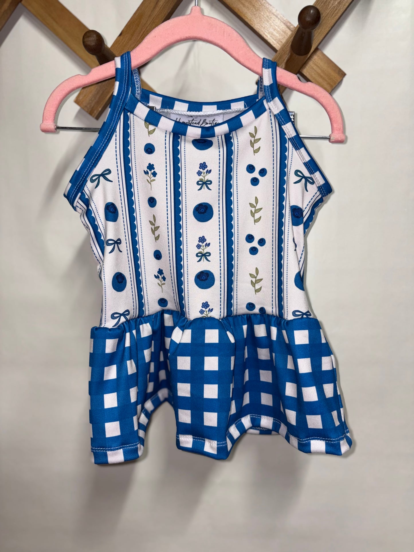 Blueberry cami peplum (5t)