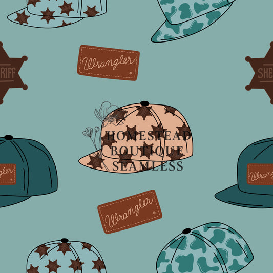 Hat wrangler seamless