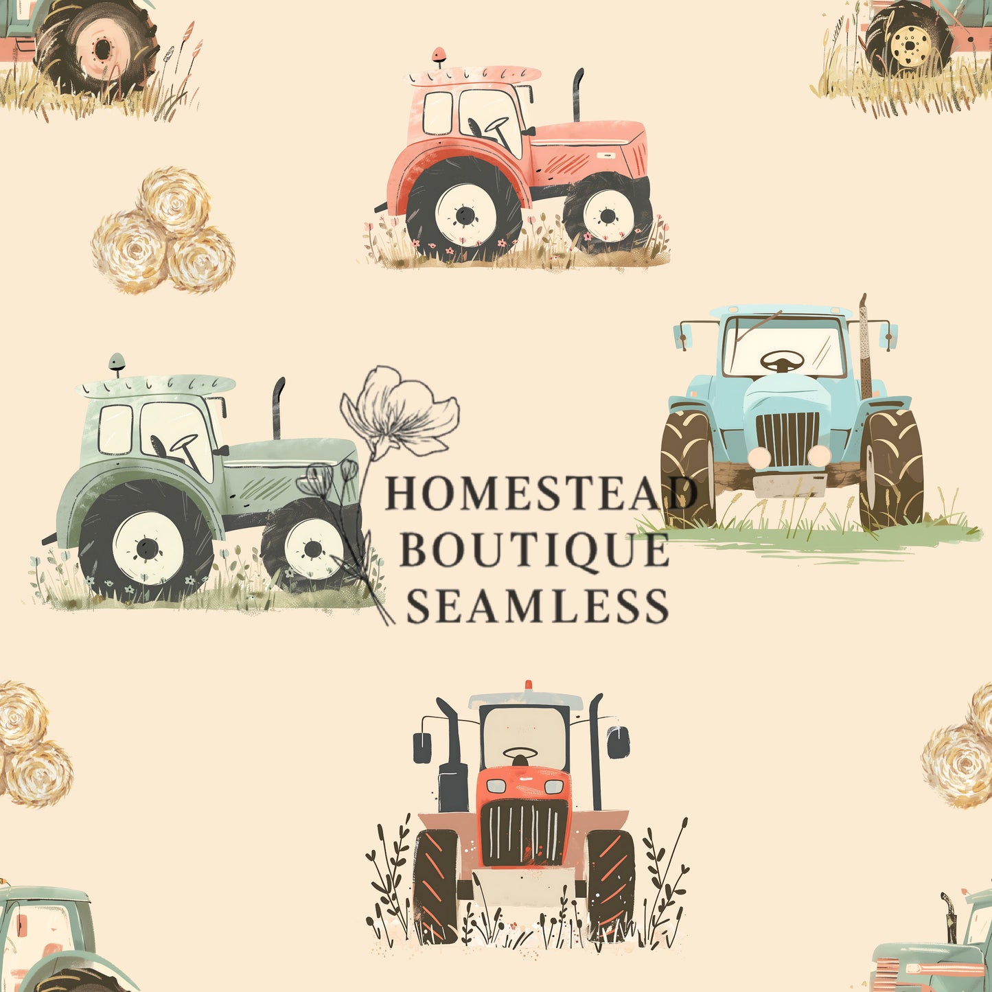 Tractor farming seamless