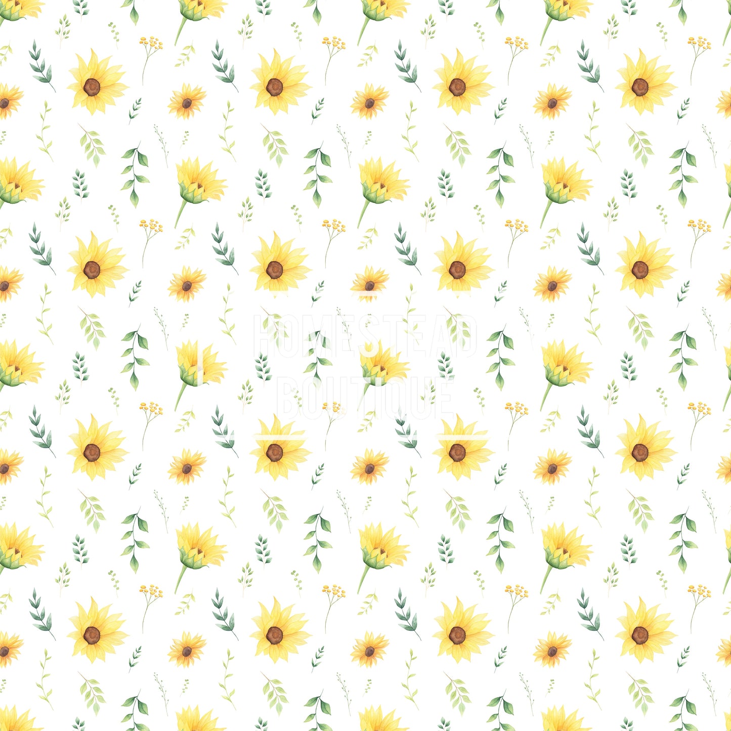 Yellow flower seamless