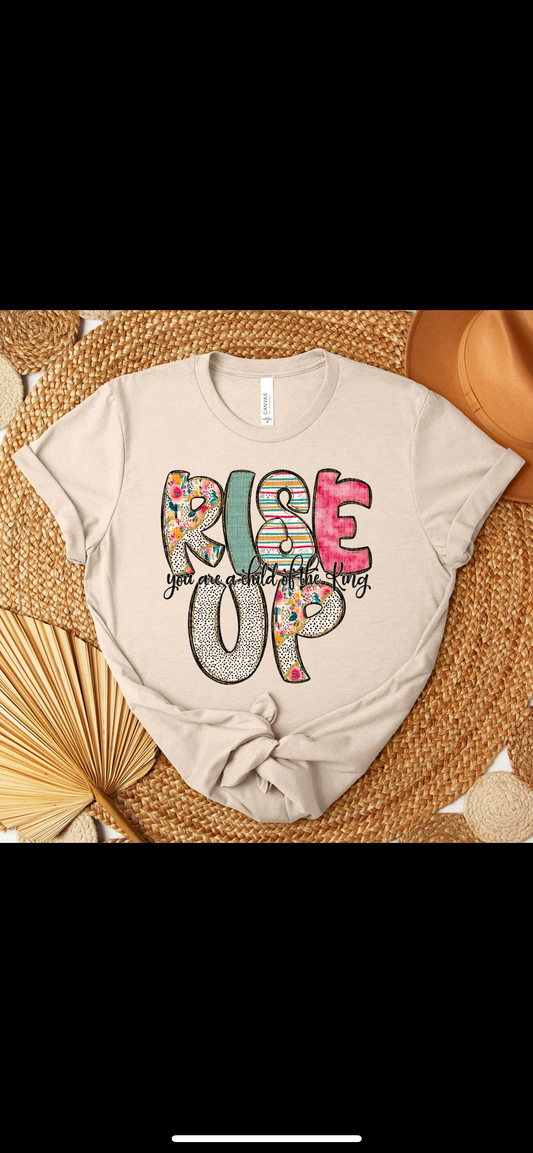 Rise up shirt option