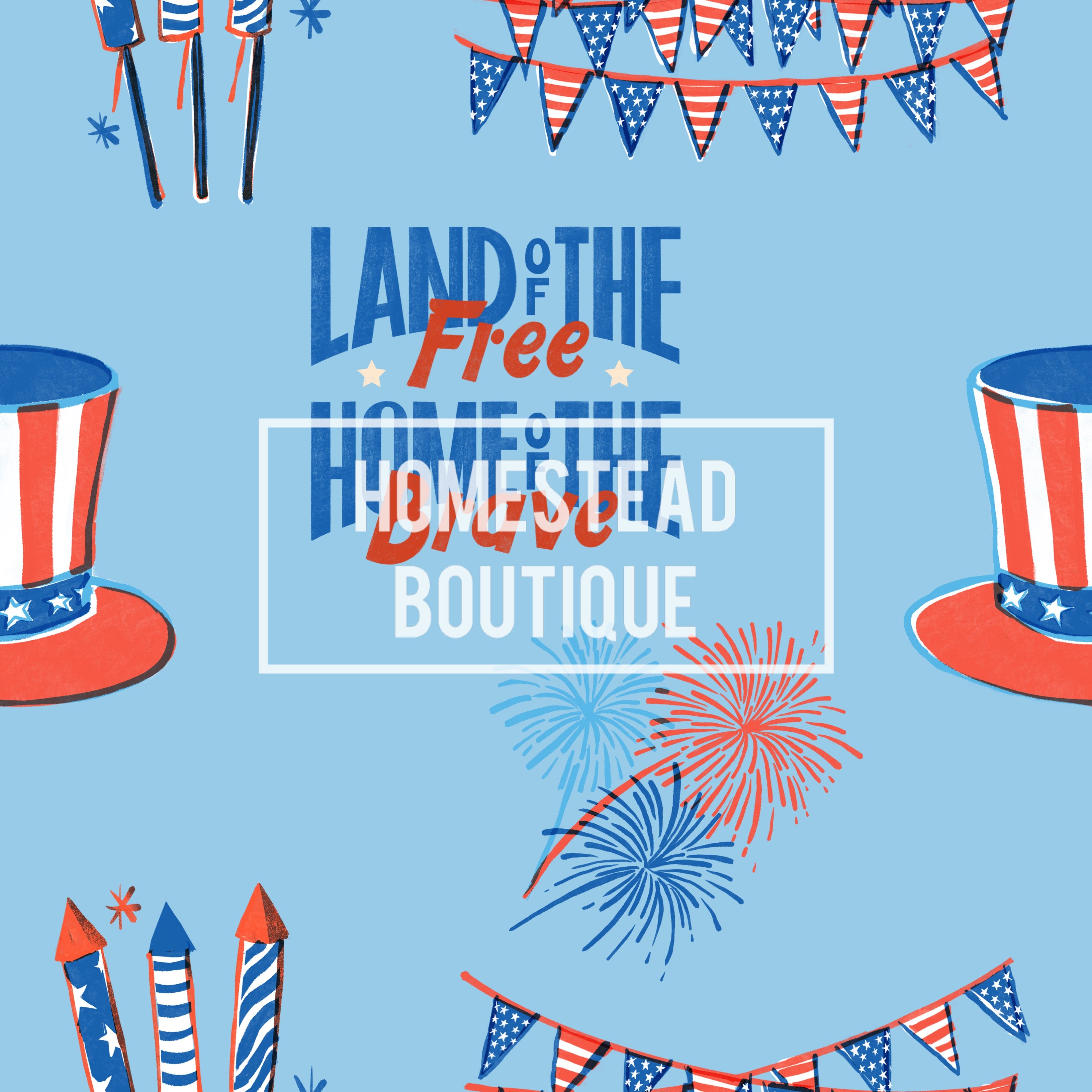 Land of the free seamless