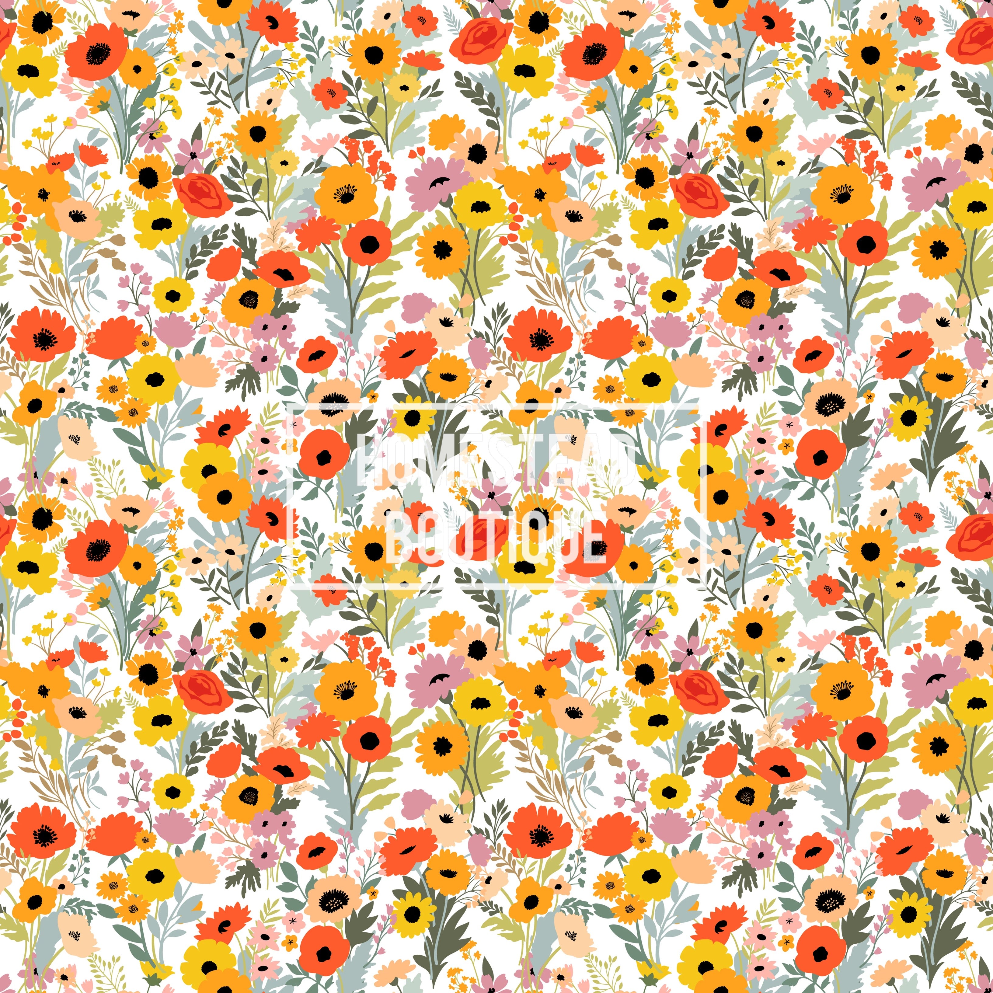 She’s a wildflower seamless