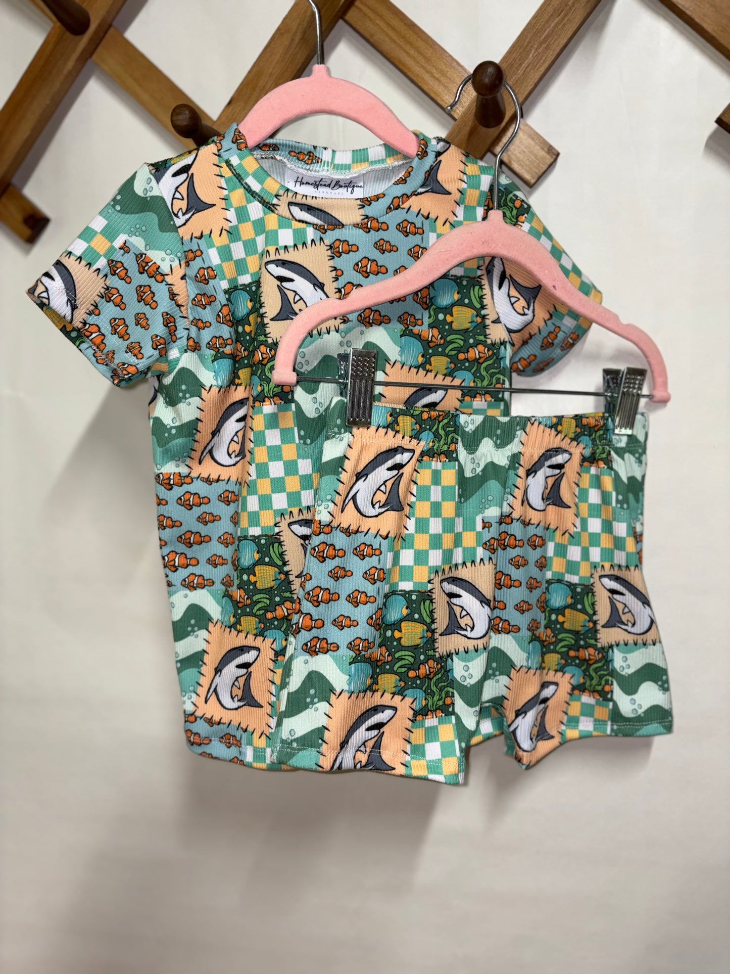 Shark basic tee set (4t)