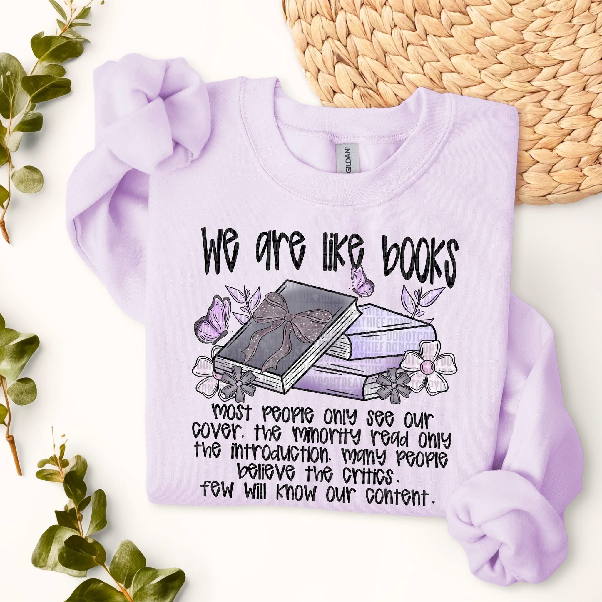 We are like books shirt option