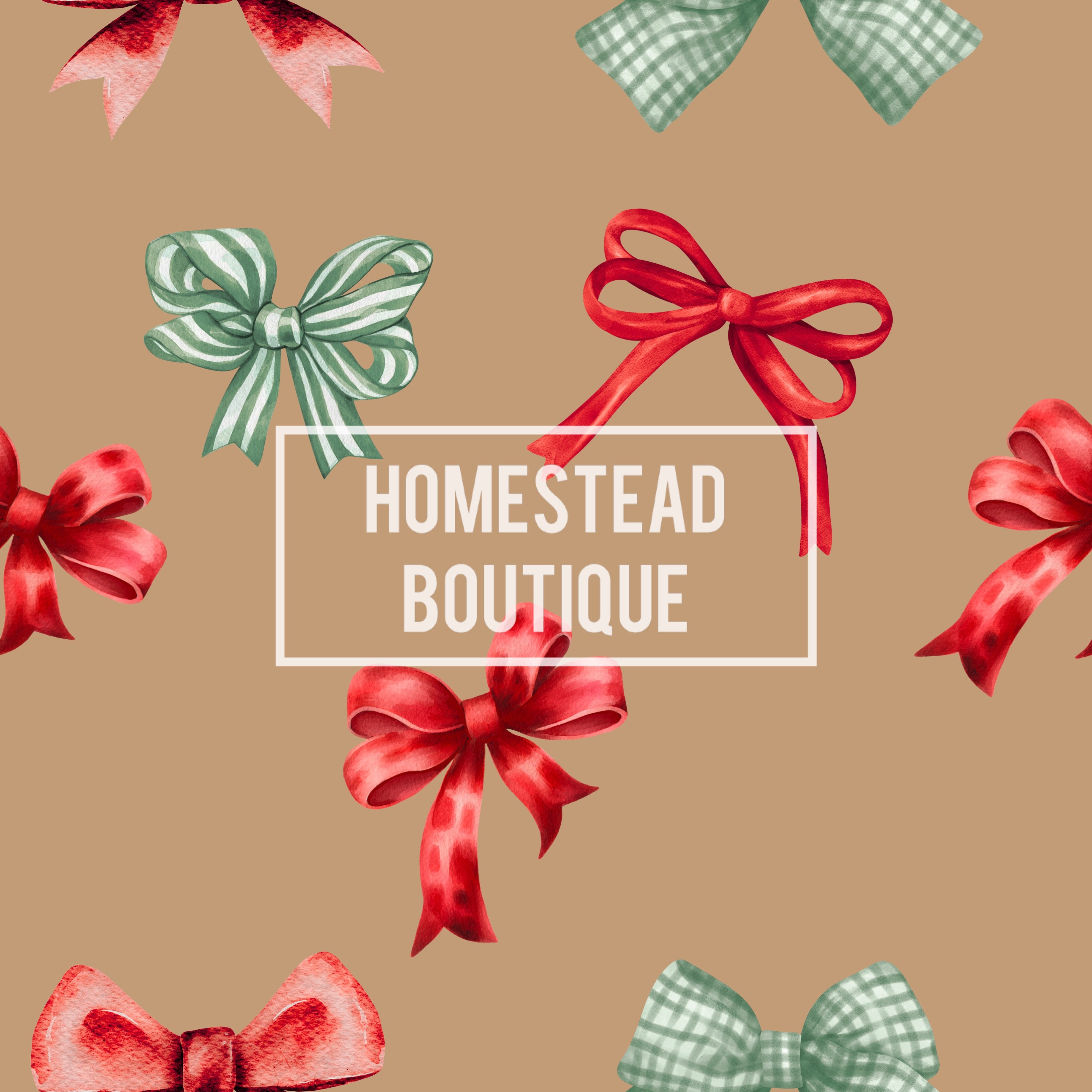 Christmas bows seamless