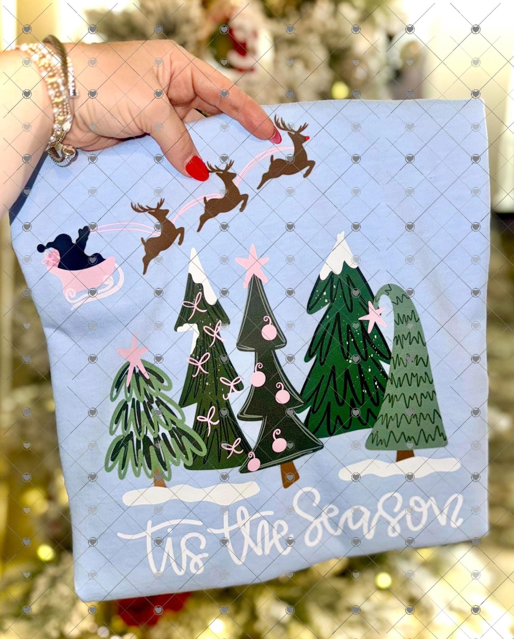 Tree Tis the season shirt option