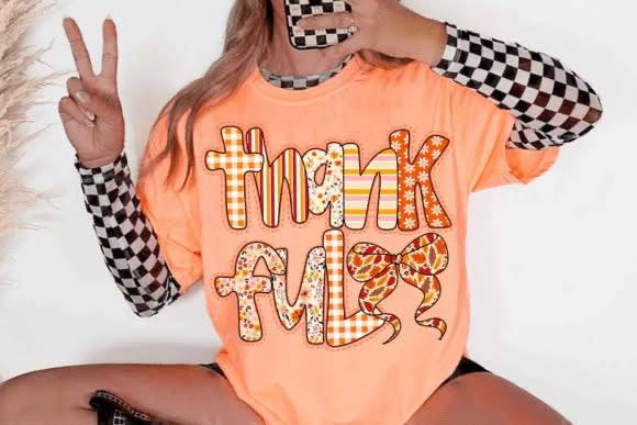 Thankful shirt option