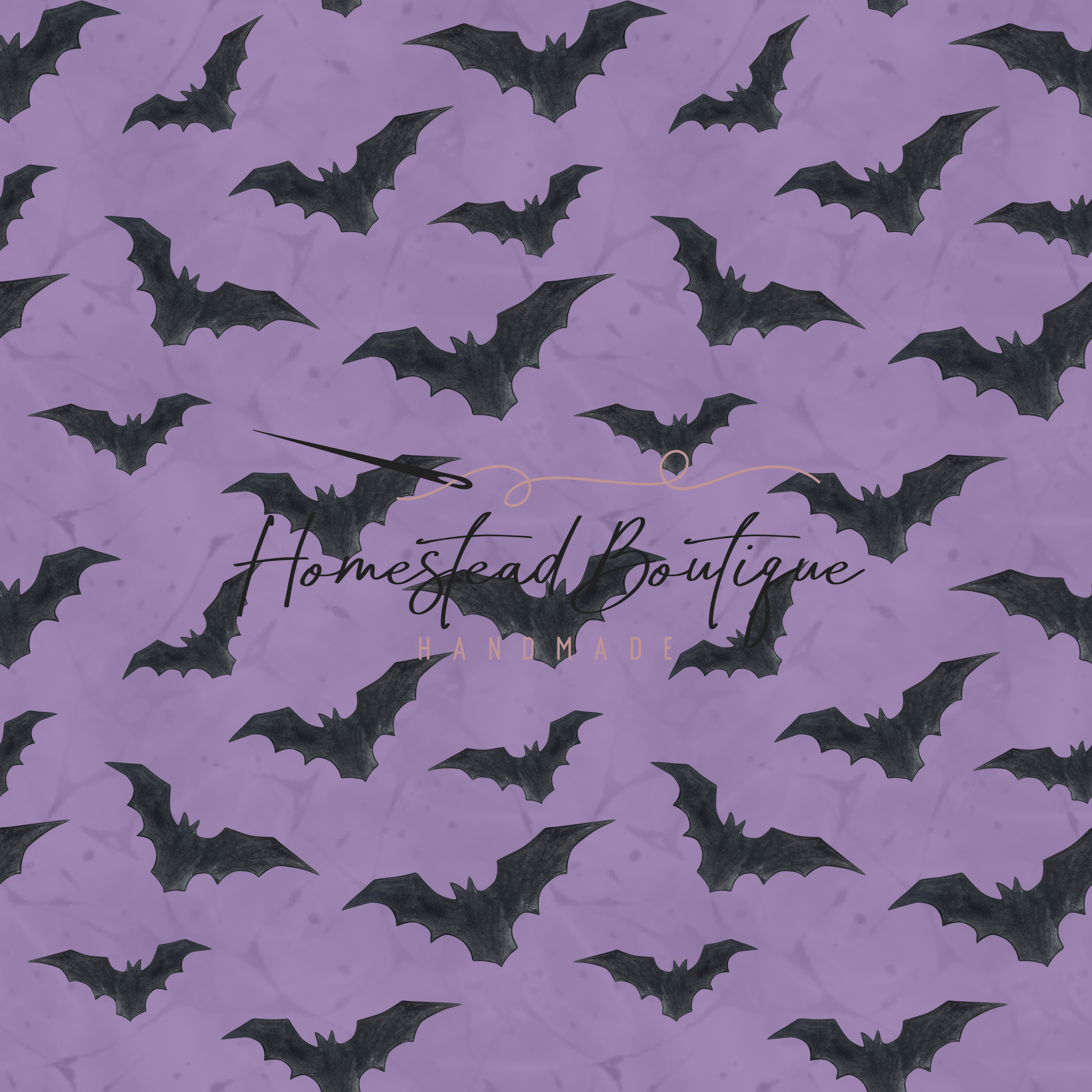 Purple bats seamless