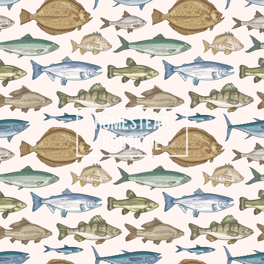 Neutral fish seamless