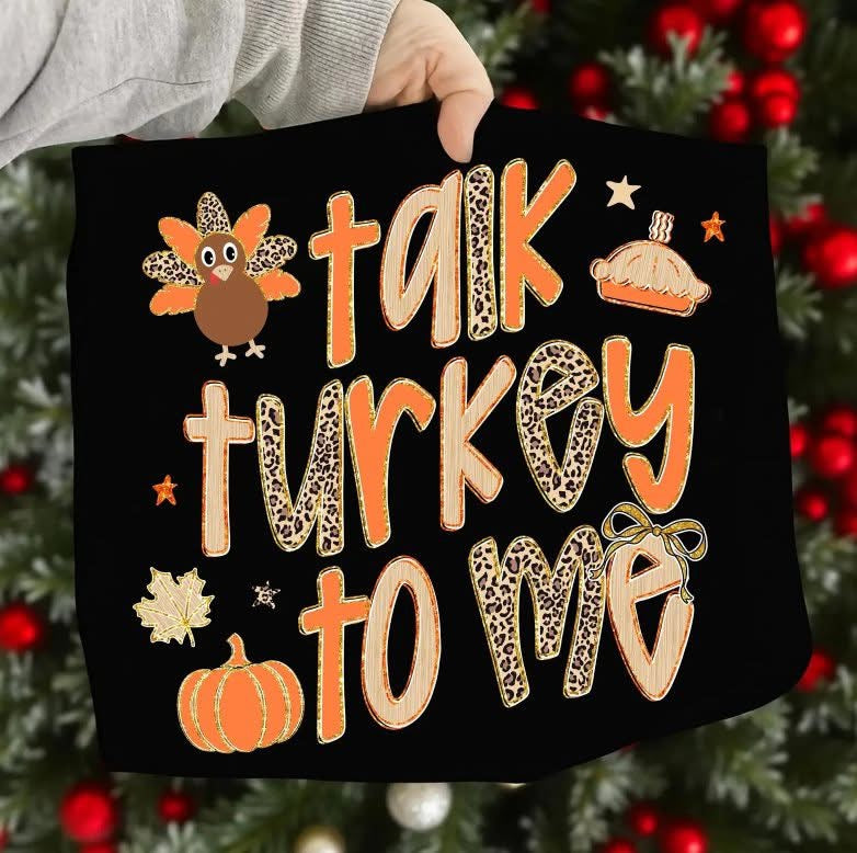 Talk turkey to me shirt option