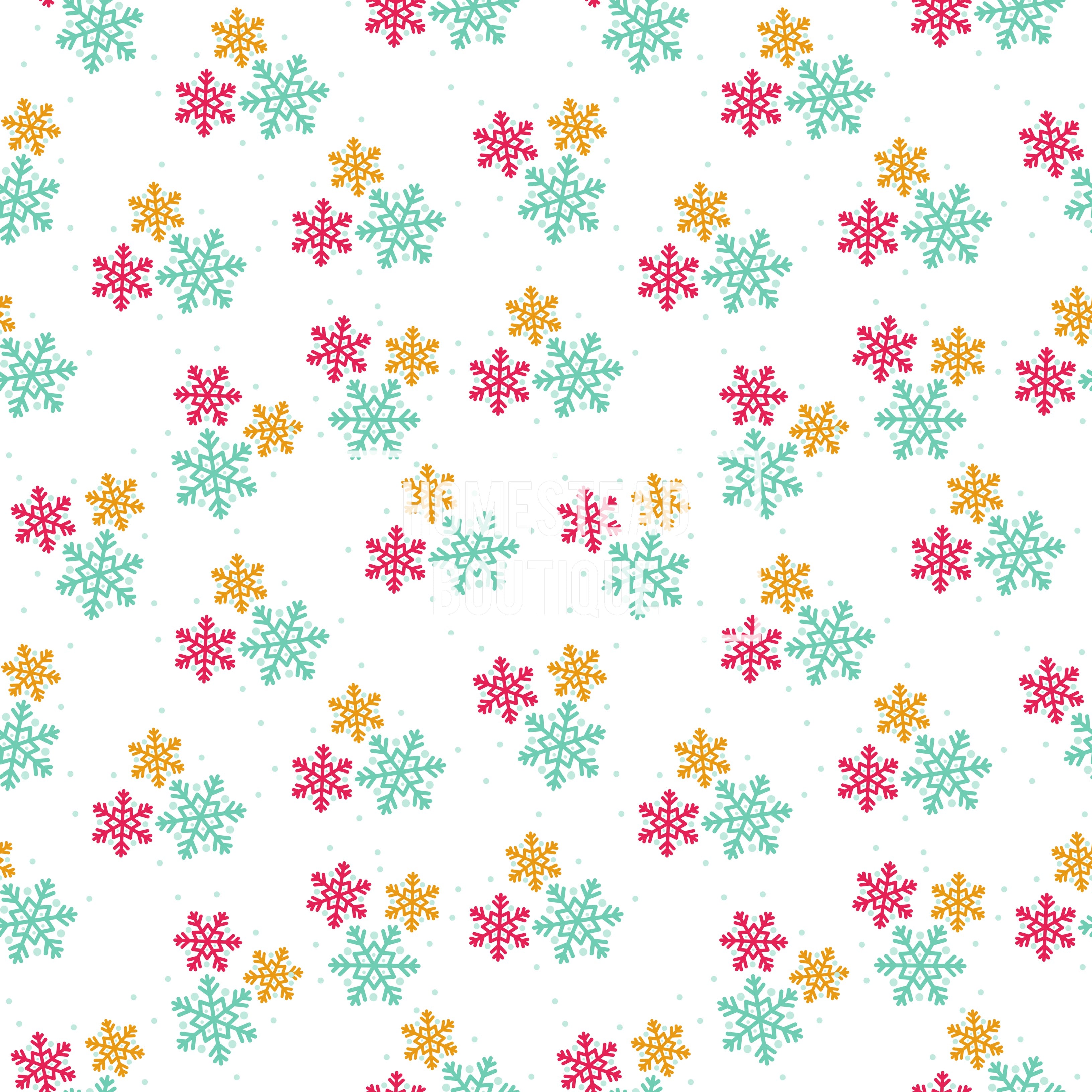 Snowflakes seamless