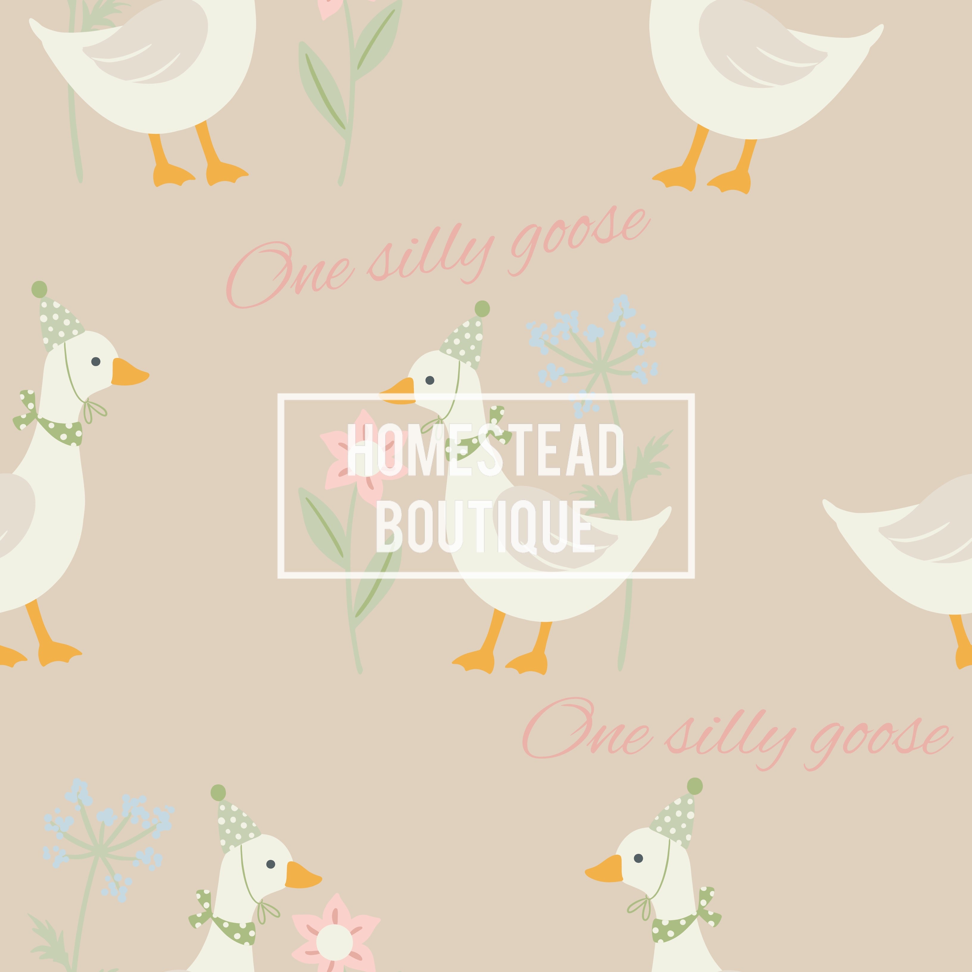 One silly goose seamless