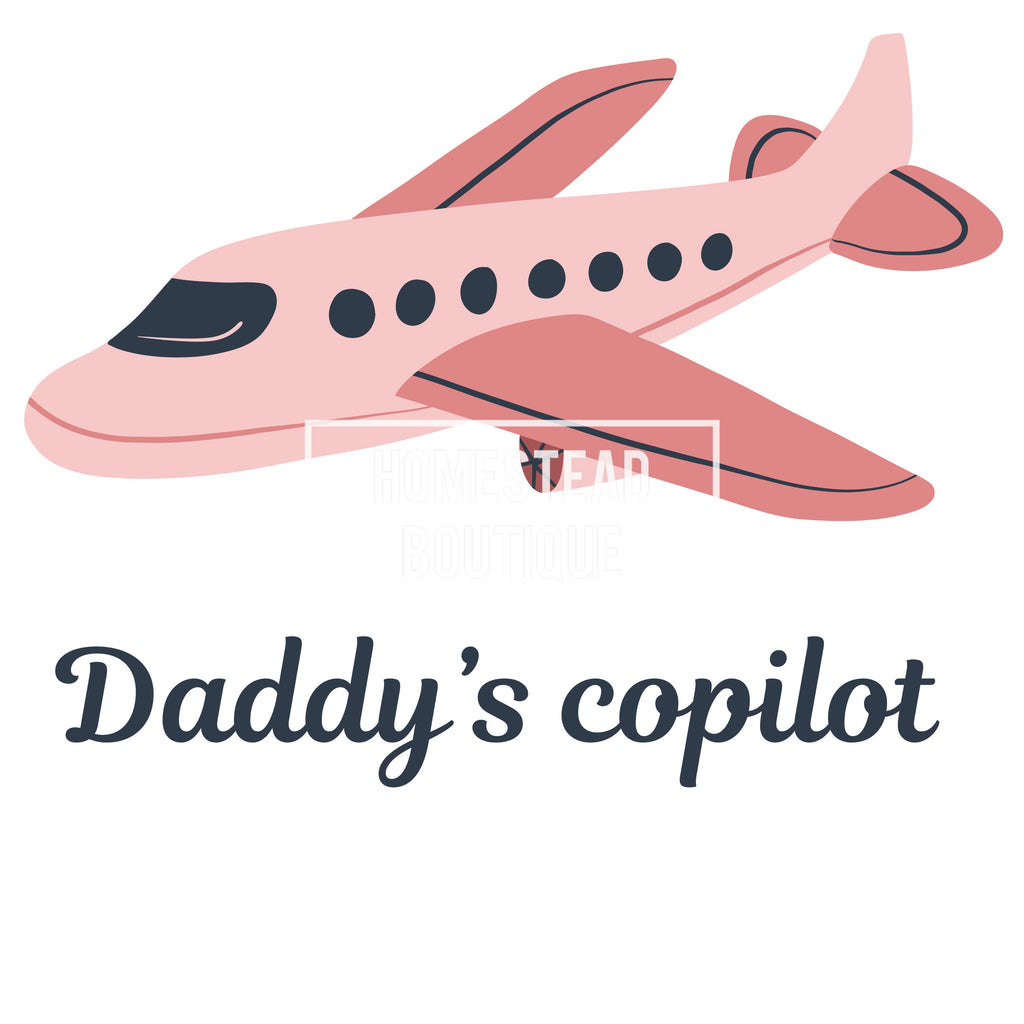 Pink daddy’s copilot png