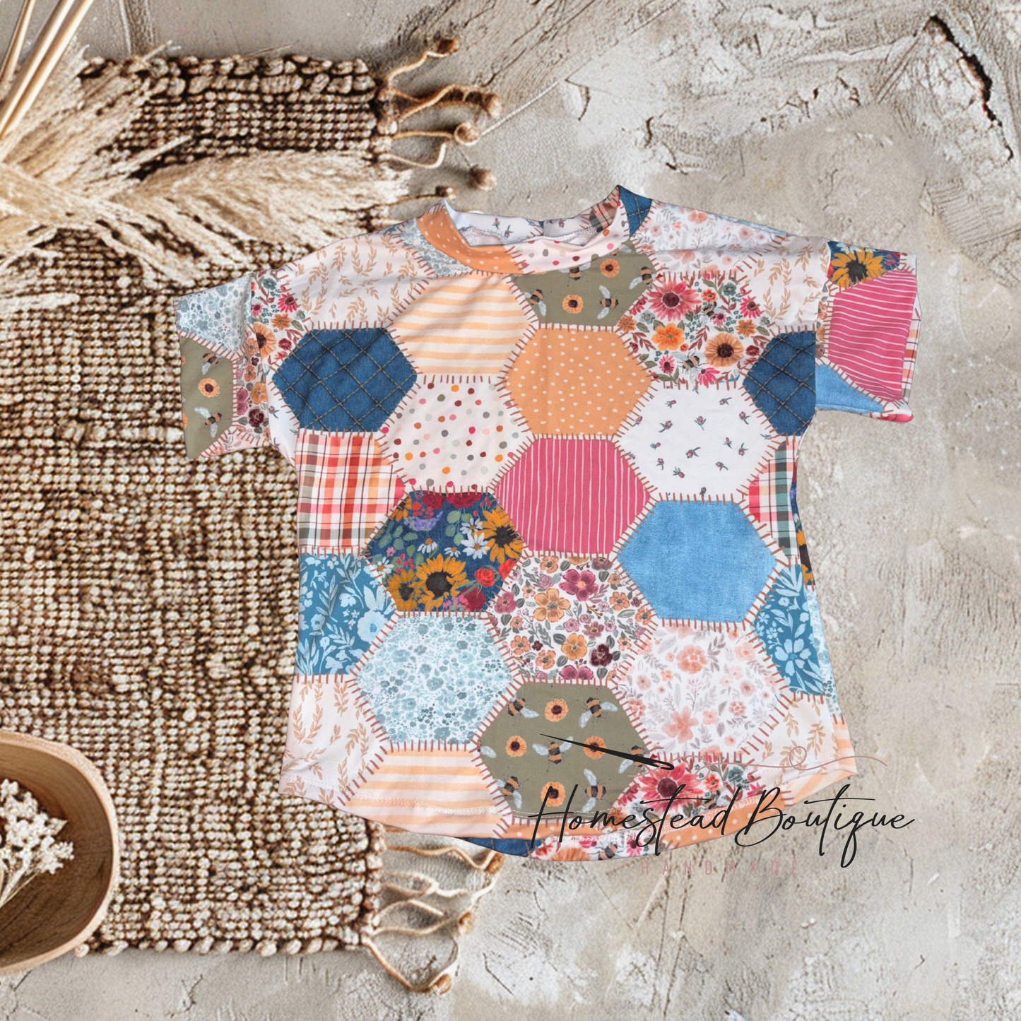 Patchwork dolman (3t)