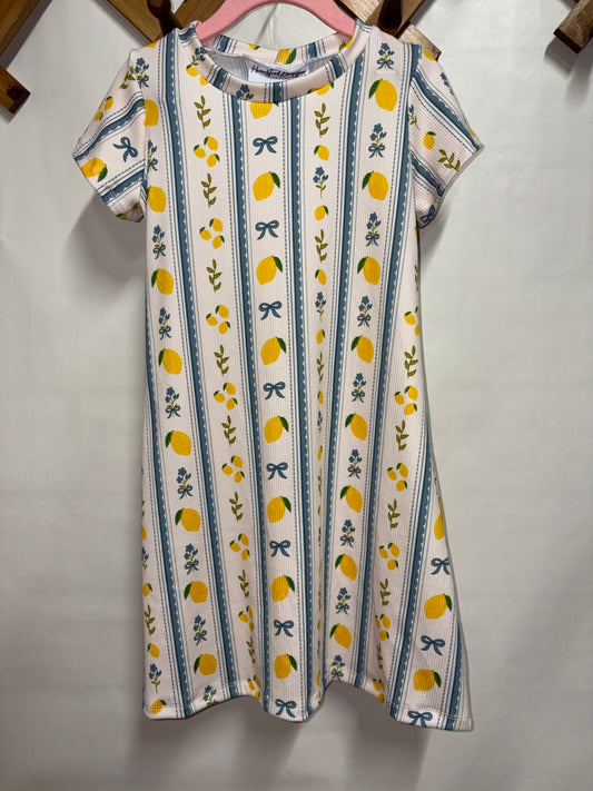 Lemon t shirt dress (6/7)