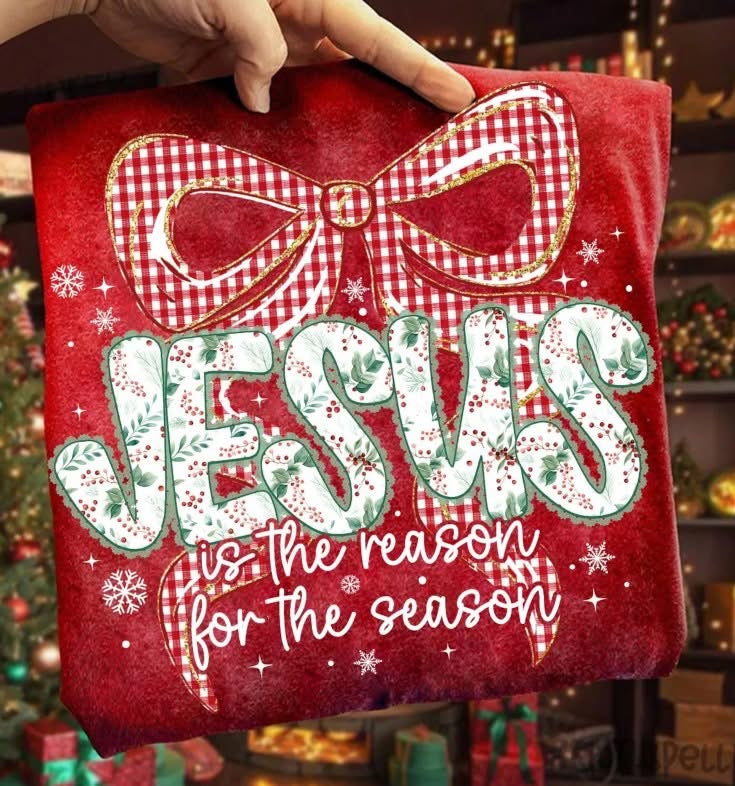 Jesus reason for season shirt option