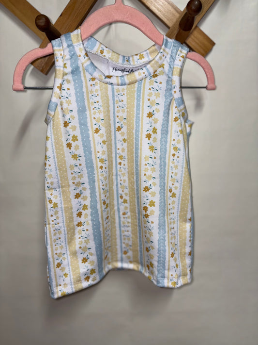 Yellow floral tank (18/24)