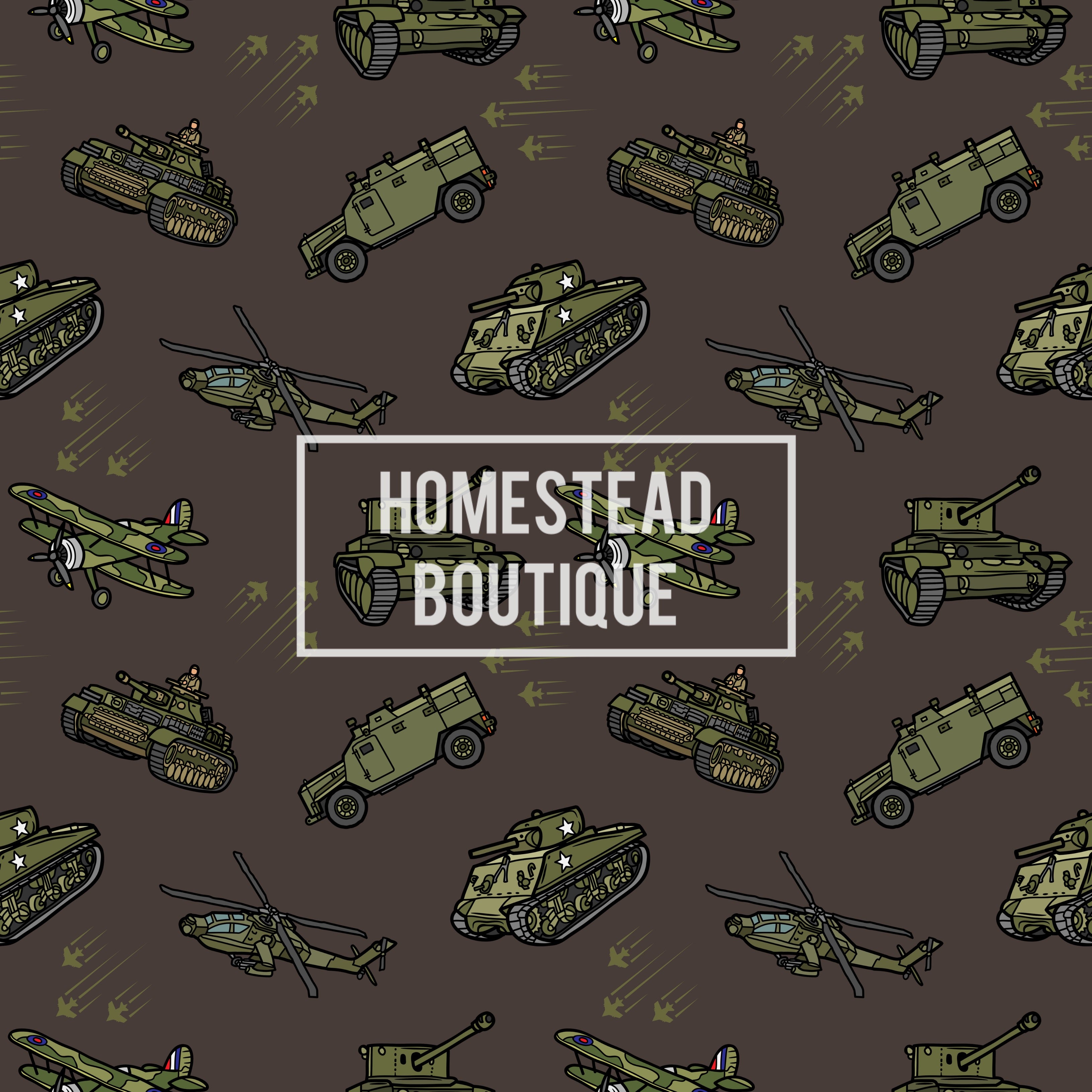 Army trucks seamless