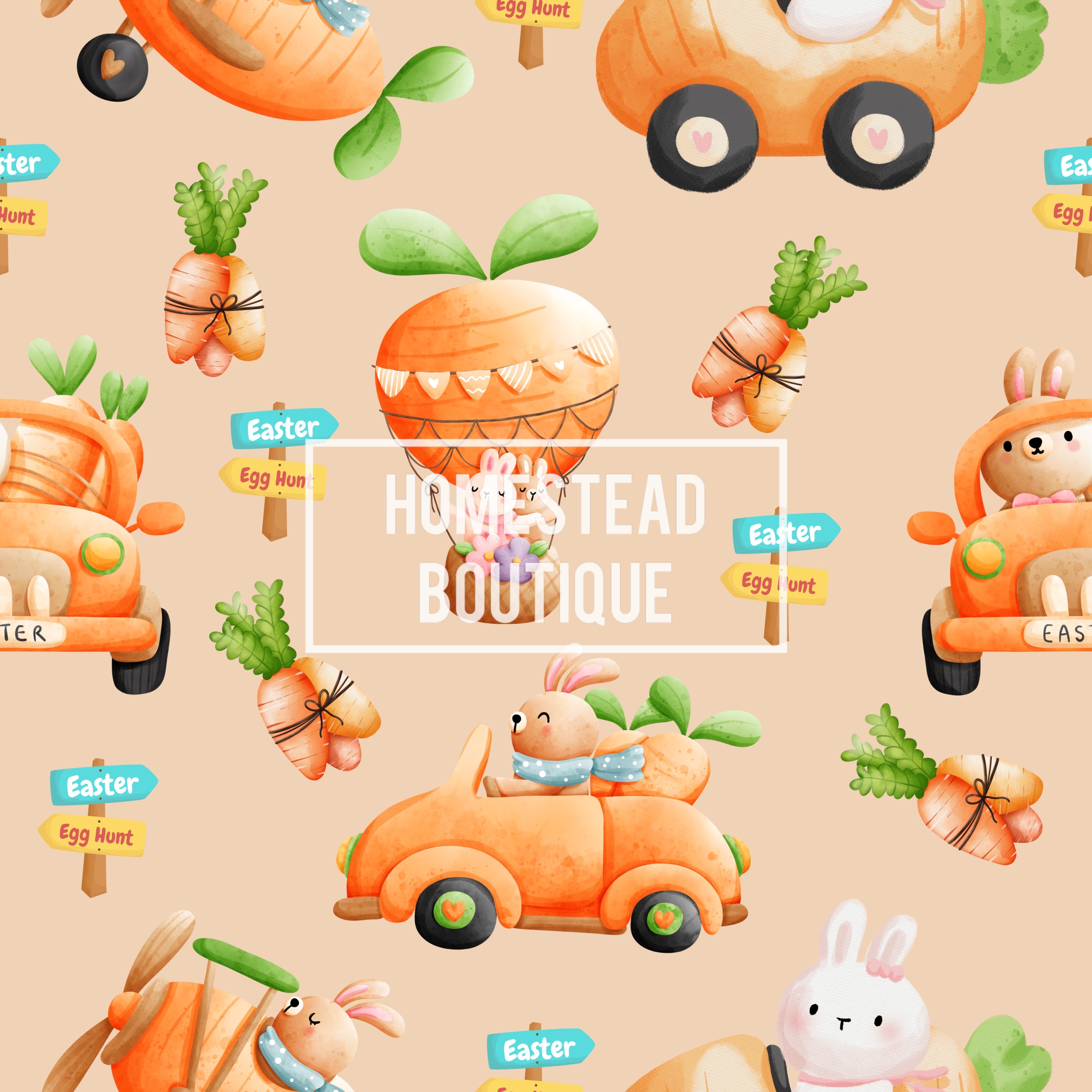 Carrot vehicle seamless