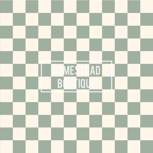 Cream Checkered seamless