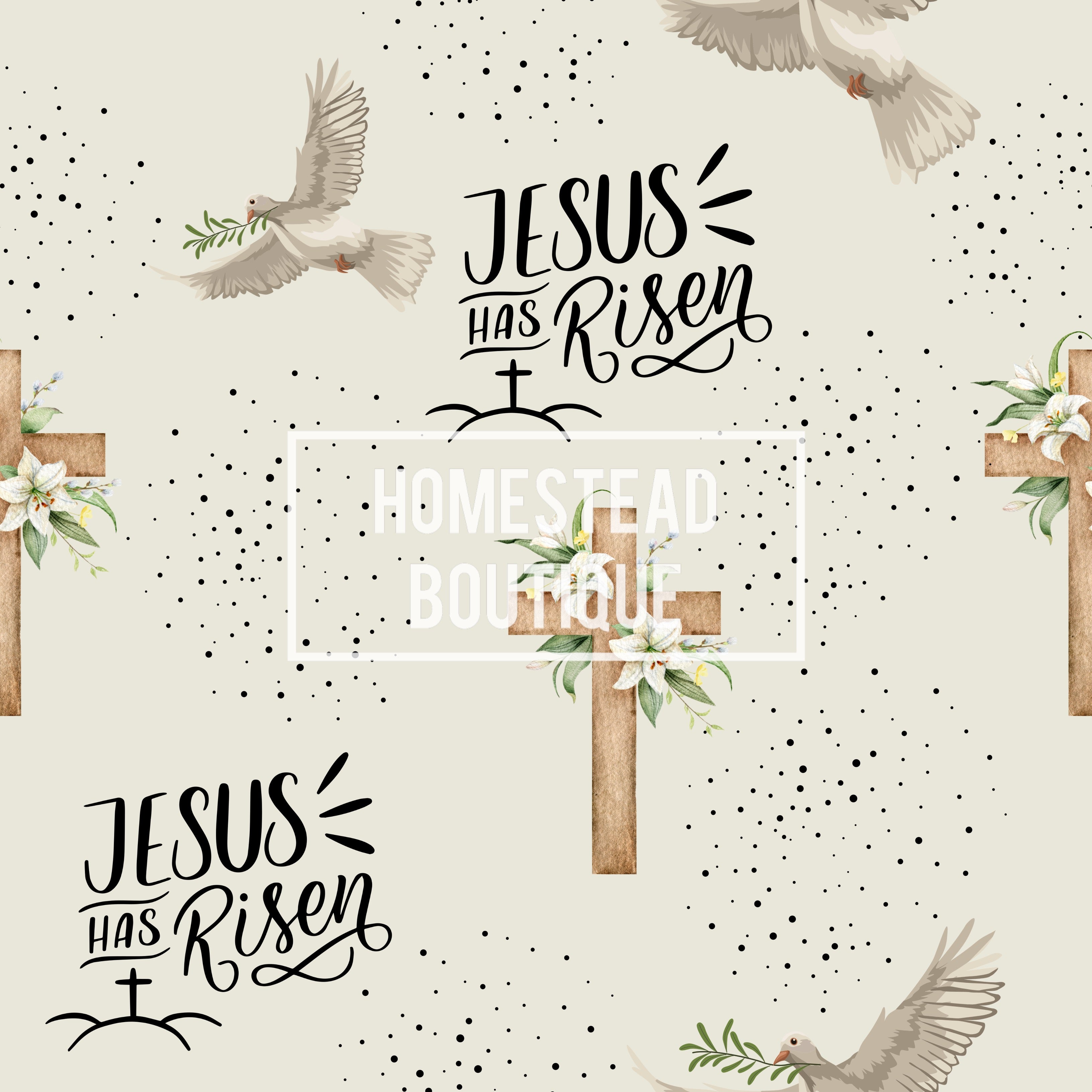 He has risen seamless