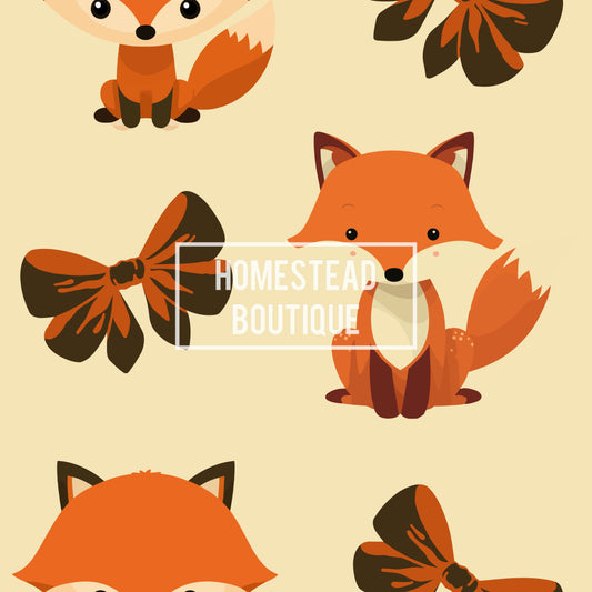 Fox bow seamless