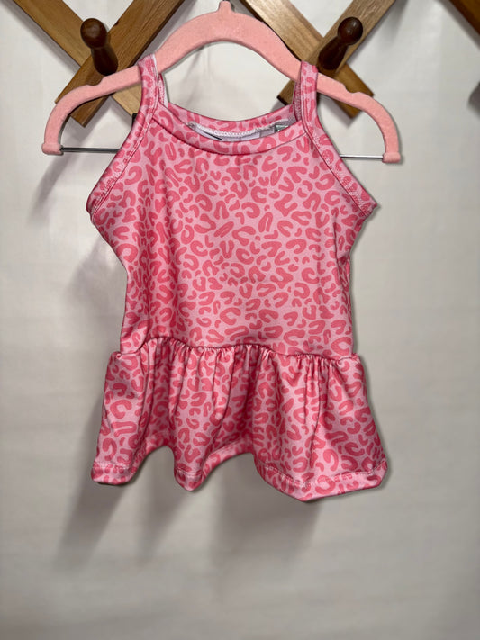 Leopard cami peplum (3t)
