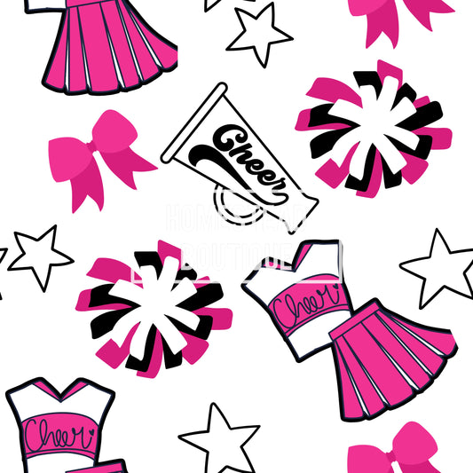 Pink cheer seamless