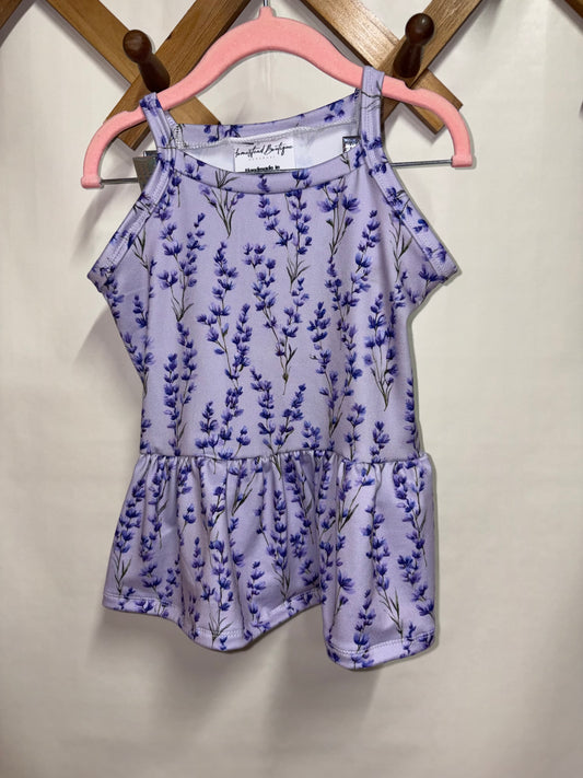 Lavender cami peplum (6/7)