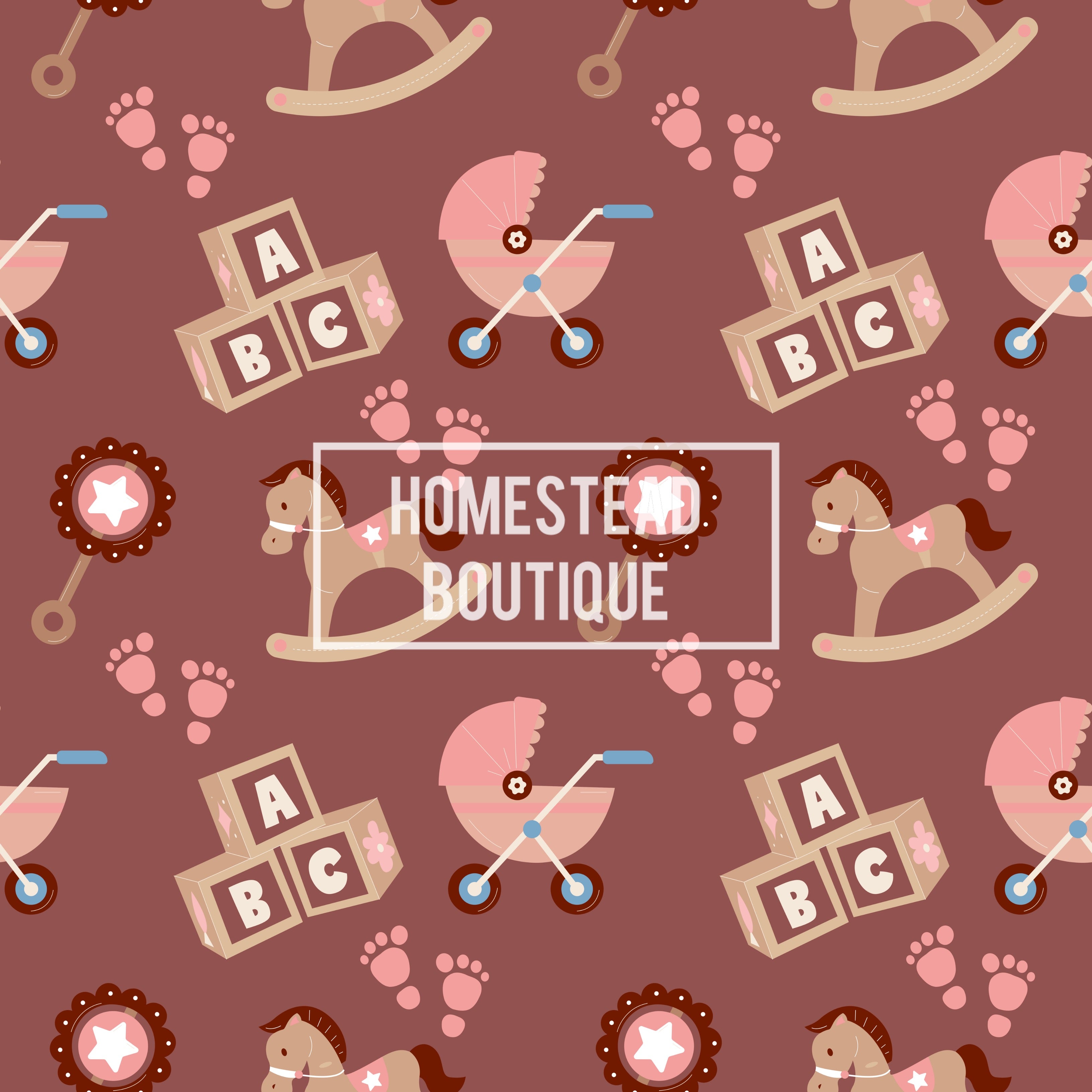 Baby things seamless