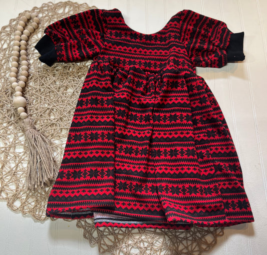 Ellie dress with aria sleeves (4t)