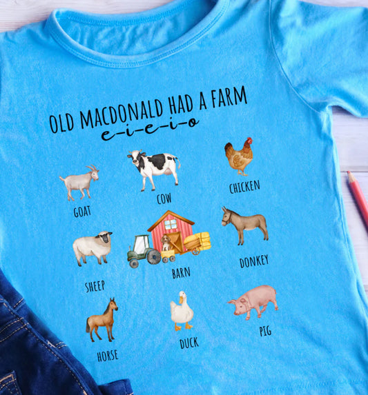 Old Macdonald shirt option