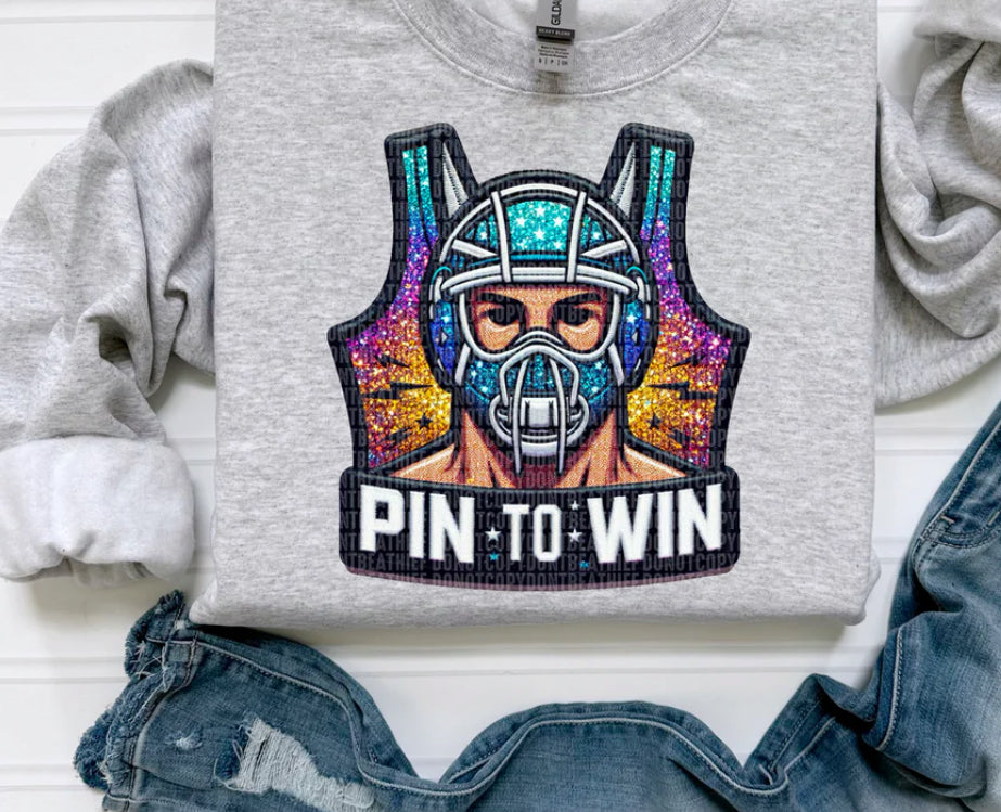 Pin to win shirt option