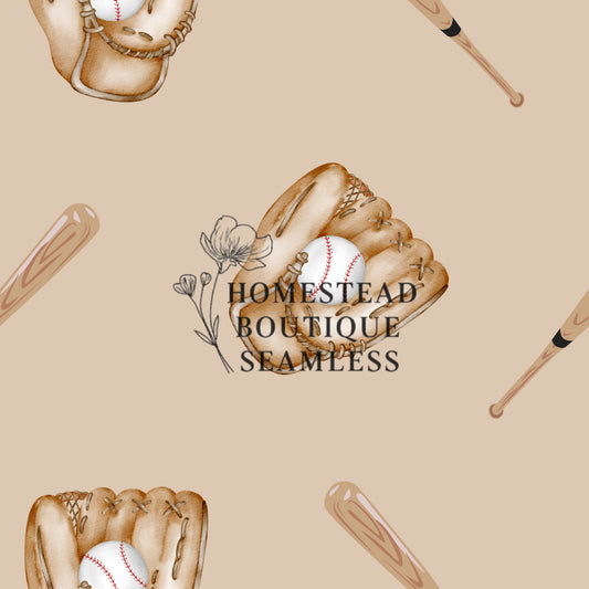 Baseball things seamless