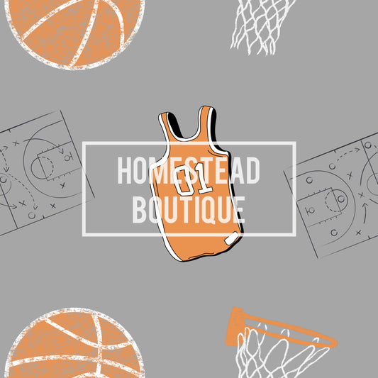 Basketball court sesmless