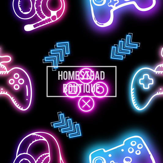 Neon games seamless