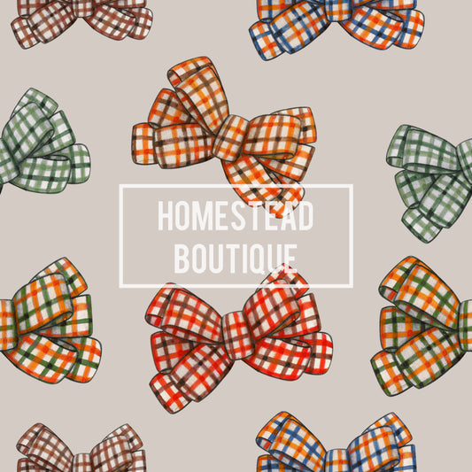 Fall bows seamless