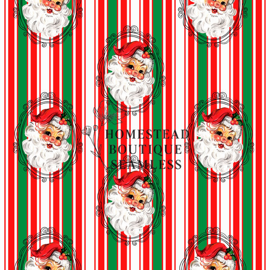 Couqette Santa seamless