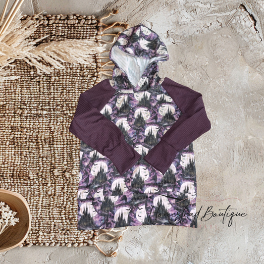 Haunted mansion hoodie (3t)