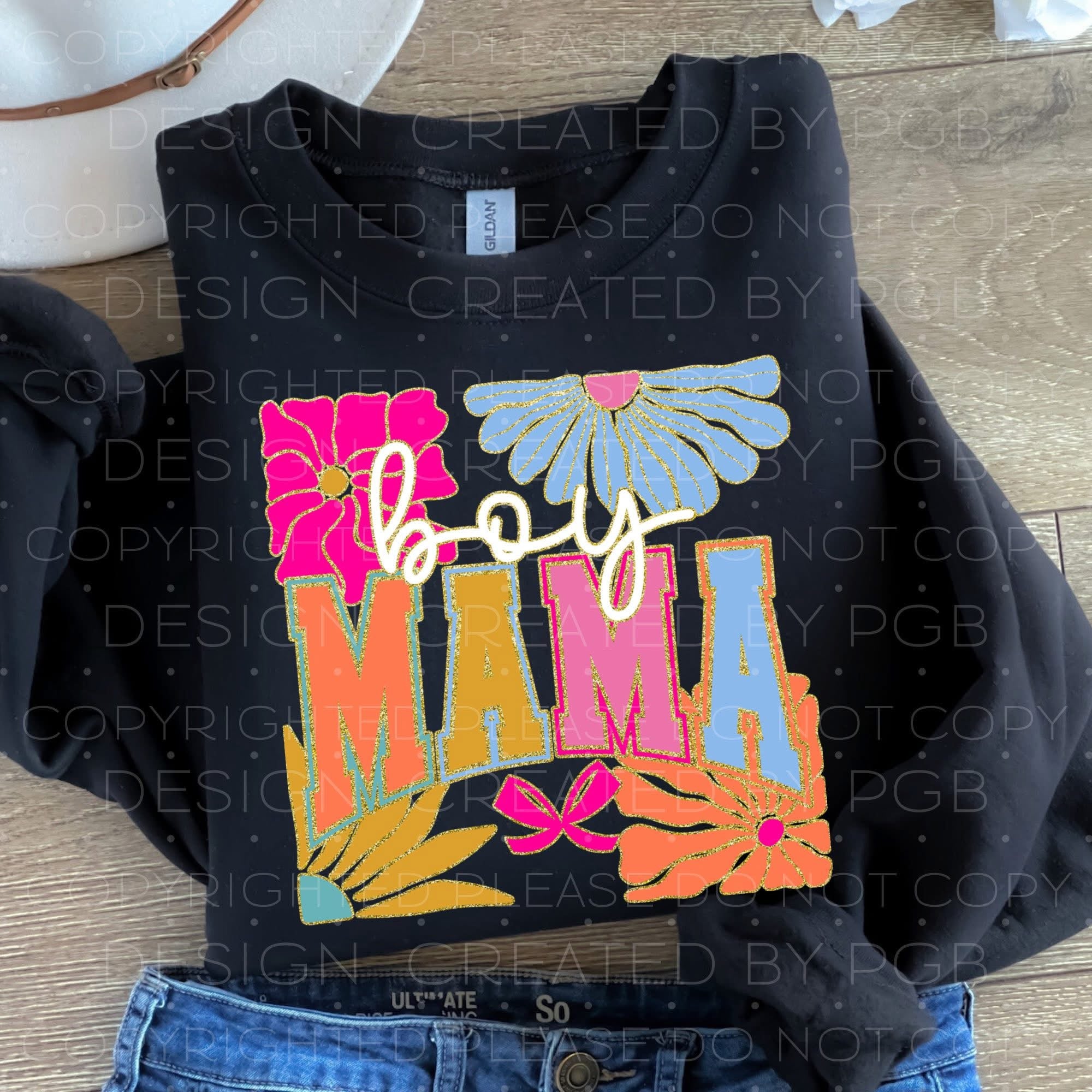Boy mama shirt option