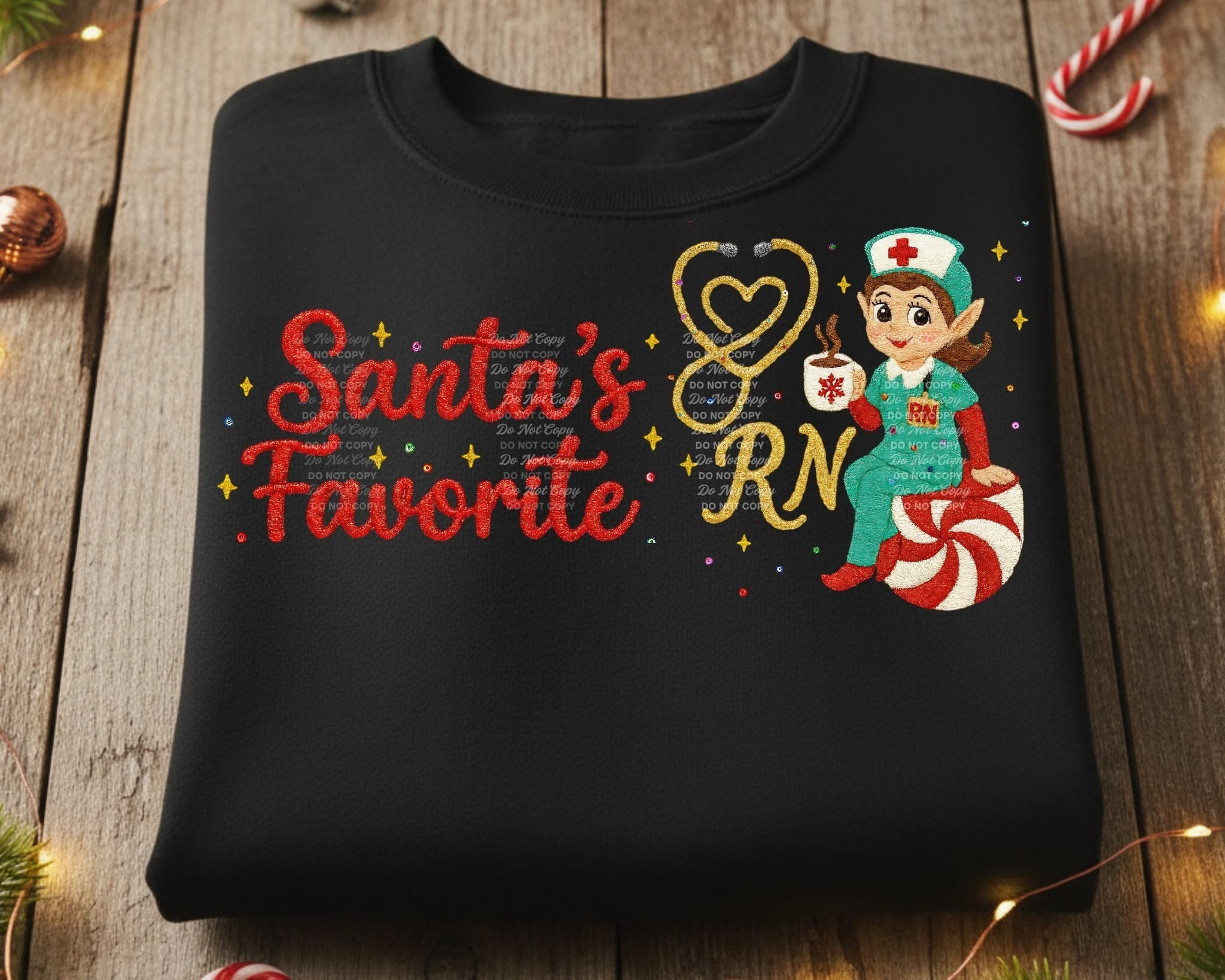 Santa’s favorite RN shirt option