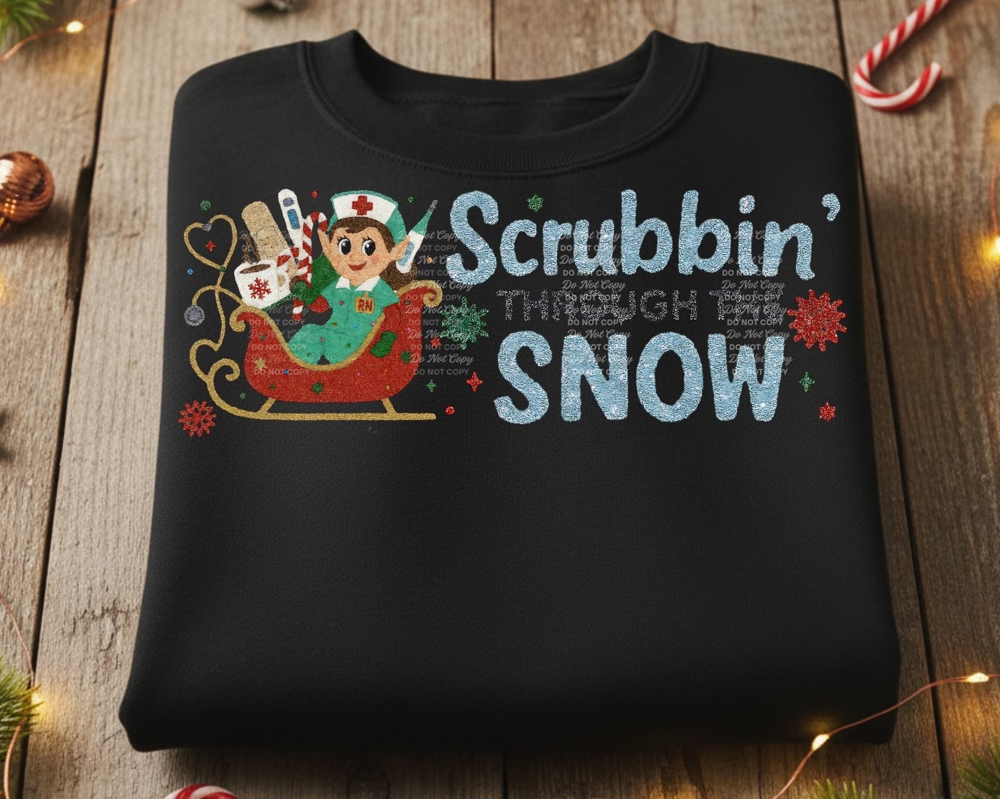 Scrubbin through the snow shirt option