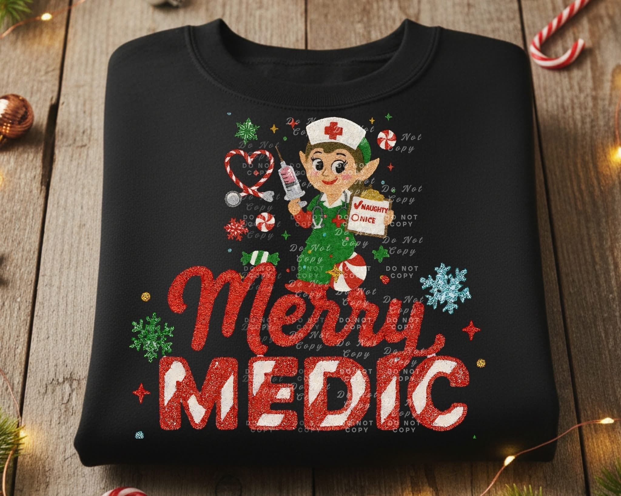 Merry medic shirt option